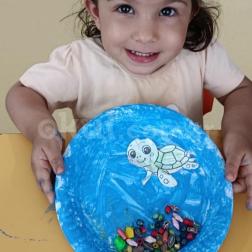 Renkli Dünyalar: Sanat Atölyemizde Akvaryum Çalışması Yaptık! 🐳
