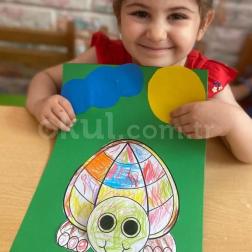 Minik Adımlarla Renkli Dünyalara: Sevimli Kaplumbağalarımız! 🐢