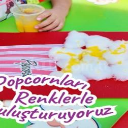 🍿 Renkli Popcorn Çalışmamız