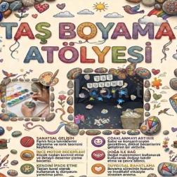 🎨 Taş Boyama Atölyemiz