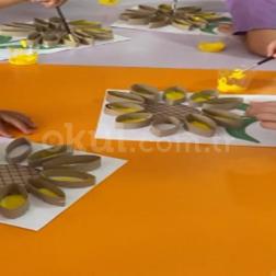 🌻 Ayçiçeği Sanat Etkinliğimiz
