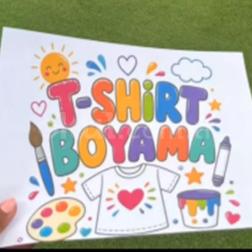 👕🎨 Renkler bu kez fırçalarda değil, minik ellerde hayat buldu! 🌈💚