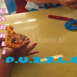 🧲 Çarklı Puzzle Etkinliği