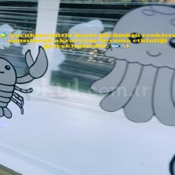 🐠 Akvaryum Boyama Etkinliği