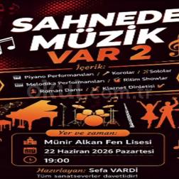 Sahnede Müzik Var 2 ile Sanat Dolu Bir Akşam! 🎶
