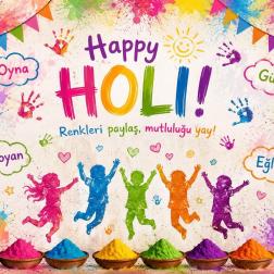 🎨 Happy Holi Partisi Masal Bahçe Anaokulu’nda! 🌈