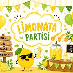 🍋 Yazın En Ferah Etkinliği: Limonata Partisi! ☀️