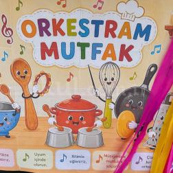 🥁 Orkestram Mutfak Etkinliği  🥄 Her Mutfak Gereci Bir Enstrüman, Her Çocuk Bir Müzisyen! 🎶