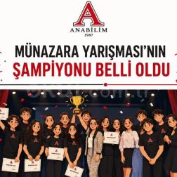 Münazara Yarışmasının Şampiyonu Belli Oldu! 🏆