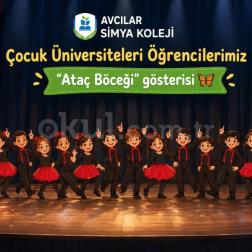 Çocuk Üniversitesi Öğrencilerimizden 23 Nisan Gösterisi! 🦋✨