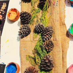 🌿🎨 Waldorf Yaklaşımıyla Doğadan Fırça Sanatı 🎨🌿