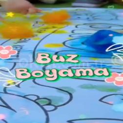 Buzlarla Renkli Bir Sanat Deneyimi! 🧊🎨