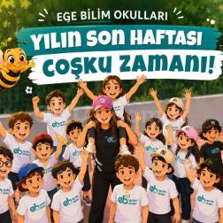 Yılın son haftası dediysem, sıraların toplandığı, derslerin unutulduğu bir hafta sanmayın! 🎉 Bizde yıl sonu, enerjinin ve neşenin doruğa çıktığı ana dönüşür. 🚀