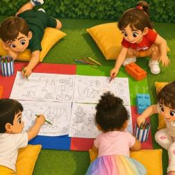 Bahçede Sanat Zamanı! 🌿🎨