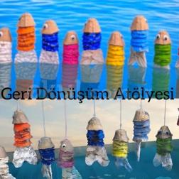 Geri Dönüşüm Atölyesinde Minik Balıklar! 🐟♻️🎨