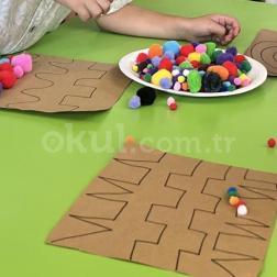 YAZ OKULU HER ŞEY BİR ÇİZGİ İLE BAŞLADI ETKİNLİĞİ