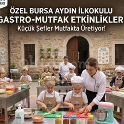 Küçük Şefler Mutfakta Üretiyor!