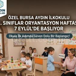 Okula İlk Adımda Güven Dolu Bir Başlangıç!