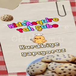 Büyükler hazırladı, minik eller sevgiyle yoğurdu! 🌿🍪 