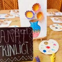 Minik Eller, Rengârenk Çiçekler! 🌸🎨✨