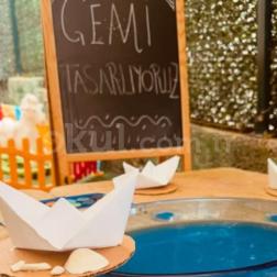 Kâğıttan Minik Gemilerimizi Tasarladık! 🚢🎨✨
