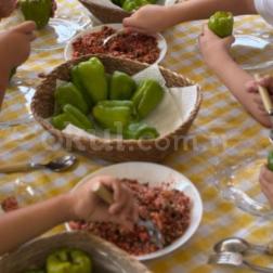 Çınar Ağacı’nda Dolma Biber Zamanı!