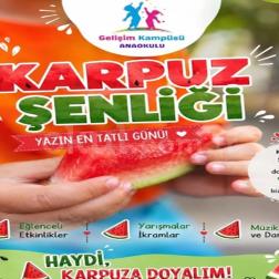 Karpuz Şenliğinin Tadı Bir Başka! 🍉☀️✨