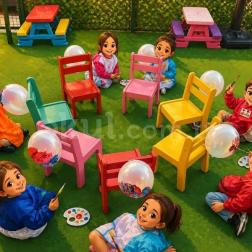 Bahçede Renklerle Buluşuyoruz! 🎈🎨🌈