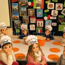  Ülkeler tanıtım etkinliğimizden keyifli anlar 🇮🇹🍕🎶