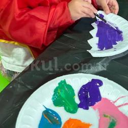 Renklerle Yelpaze Etkinliği! 🌈🎨✨