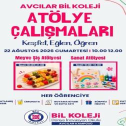 🎨🍓 Avcılar BİL Koleji’nde Atölye Zamanı!