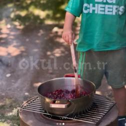 Günün Görevi: Bahçe Vişnelerini Topluyoruz! 🍒🌿✨