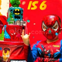 Çınar’ın Süper Kahraman Günü! 🕷️🎂❤️