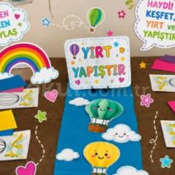 🎈✨ Yırt-Yapıştır Balon Etkinliğimiz!