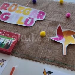 Rüzgârı keşfettik, hayal gücümüzü döndürdük! 🌈🍃