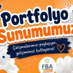 FBA Koleji’nde öğrencilerimizin emeklerini, gelişimlerini ve yıl boyunca ortaya koydukları çalışmaları aileleriyle buluşturduğumuz Portfolyo Sunumumuzu gerçekleştirdik. ✨