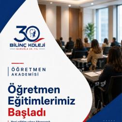 Öğretmen Eğitimlerimiz Başladı!