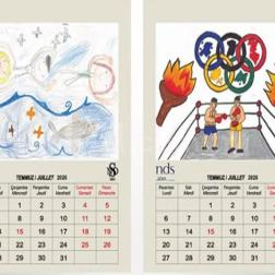 Öğrencilerimizin Hazırladığı Temmuz Ayı Takvimi! 🗓️🎨