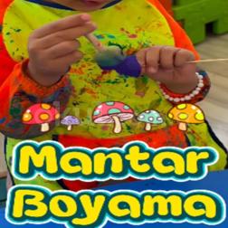 Bugün bahçemize biraz renk, biraz da çocuklarımızın hayal gücünü ektik! 🍄🌈💚