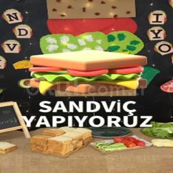 Bugün mutfağımızda minik eller iş başındaydı! 🥪✨