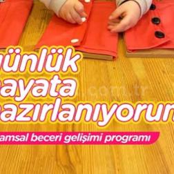 Yaşamsal Beceriler dersimizde, öğrencilerimiz gündelik yaşamlarında ve ileriki yaşlarında kullanacakları beceriler üzerinde çalışıyorlar.