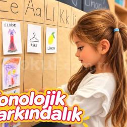 60-71 ay gruplarımız, fonolojik farkındalık çalışması gerçekleştirdiler. 