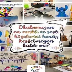 🎨 Okulun En Renkli ve Sesli Köşelerini Keşfedin! 🎶✨