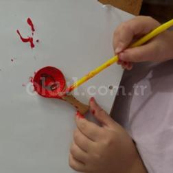 Sanat Atölyesi: Kaşık Boyama