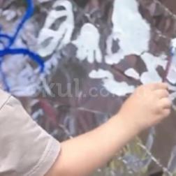 🎨🌿 Bahçede Folyo Üzerine Resim Atölyesi!