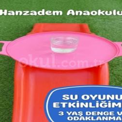 3 yaş grubumuzla hem çok eğlendik hem de dengede kalma becerilerimizi geliştirdik!