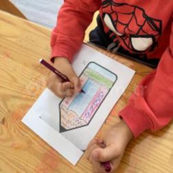 🎨🖍️ Kutu Boyama ve Süsleme Çalışmamız!