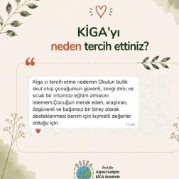 KİGA Velileri Anlatıyor…