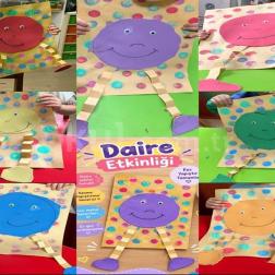 🎨⭕ Daire Etkinliğimiz! 🌈✨