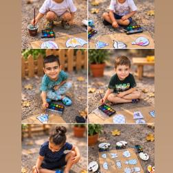 🎨 Açık Havada Boyama Etkinliği